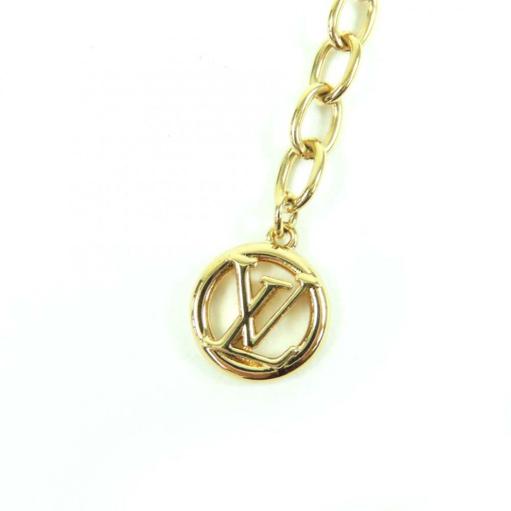 LOUIS VUITTON Gold Heart Necklace - Picture 7 of 9